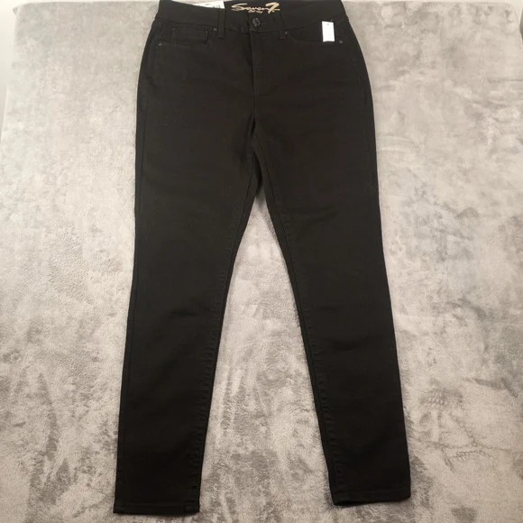 Seven7 Women's Black Skinny Jeans NWT Size 12 - Picture 3 of 12